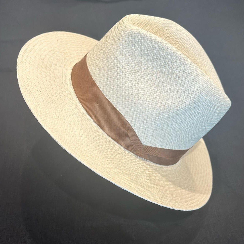 Rag and bone straw hat